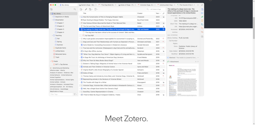 Mendeley vs Zotero Key Differences in 2025 Zotero