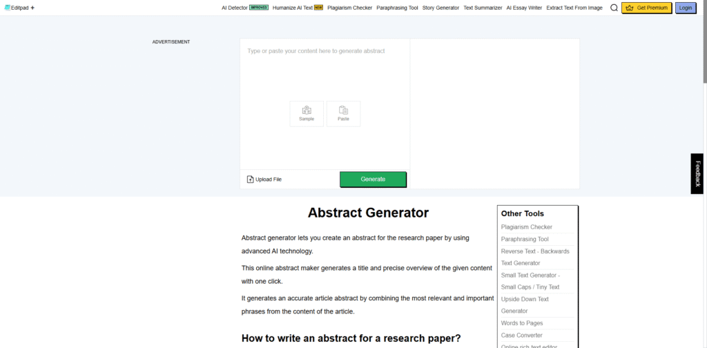 How to Write an Abstract for a Research Paper Edit Pad How To Write an Abstract