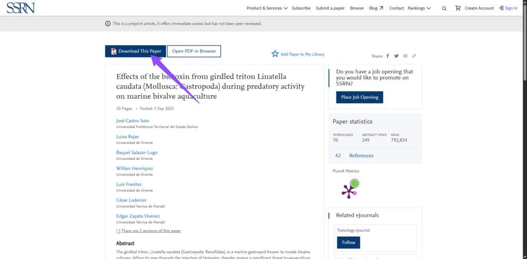 How to Download Research Paper Free in SSRN