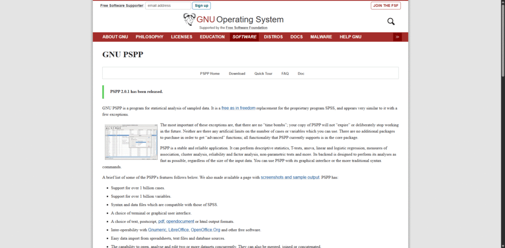 Free SPSS Alternative in 2025 PSPP free spss alternative
