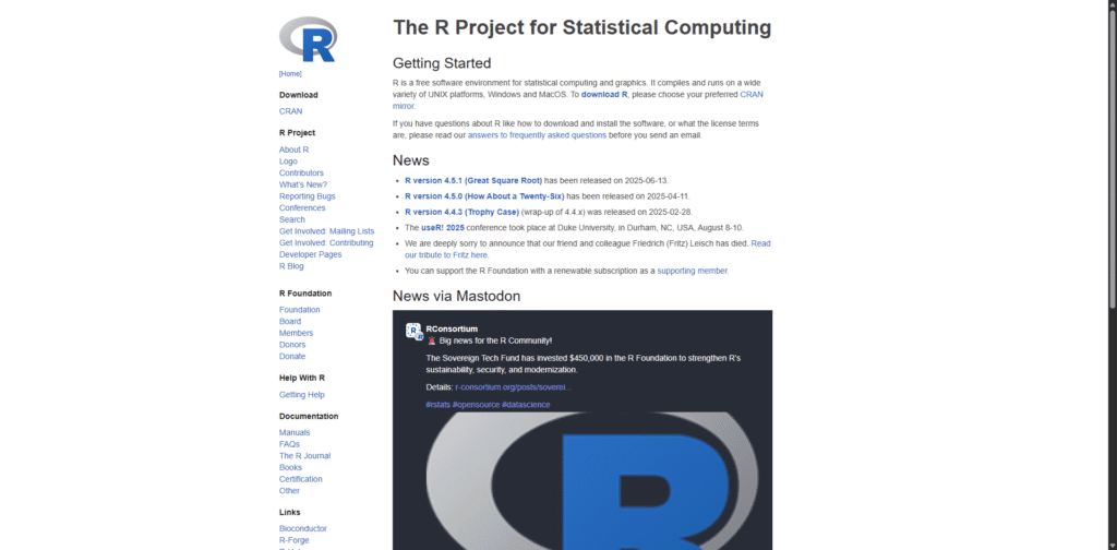 Free SPSS Alternative in 2025 R free spss alternative
