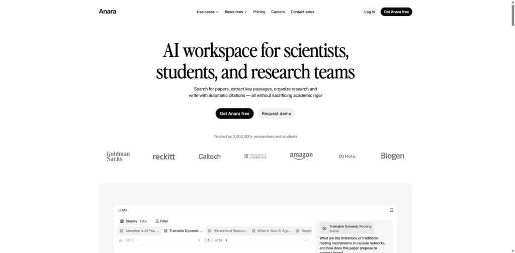 Anara-AI-you-can-trust-Unriddle AI