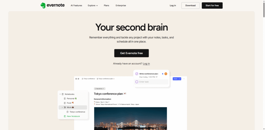 Note-Taking-App-Organize-Your-Notes-with-Evernote