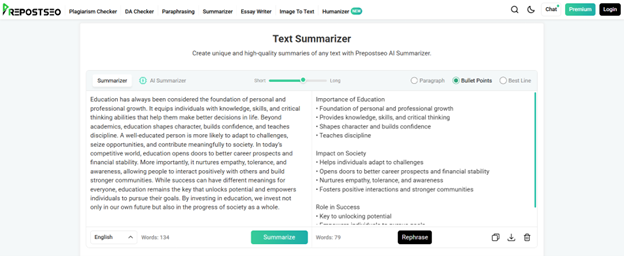 AI Text Summarizer Demo