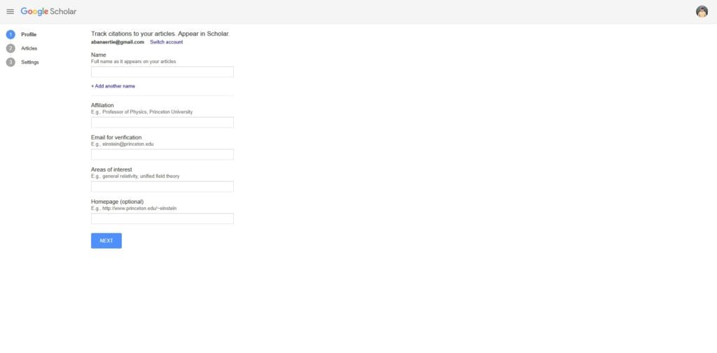 How to Create a Google Scholar Profile (2026 Expert Guide) How to Set Up Your Google Scholar Profile Properly