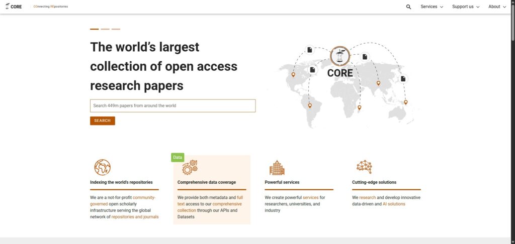 CORE Homepage