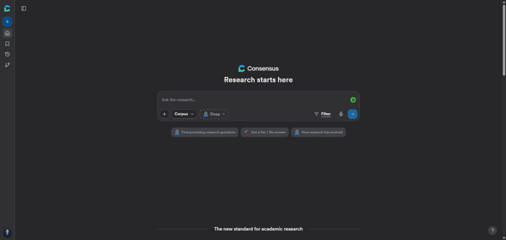 Consensus Homepage