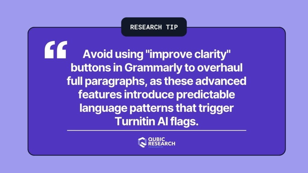 Research Tip - Can Grammarly Trigger AI Detection