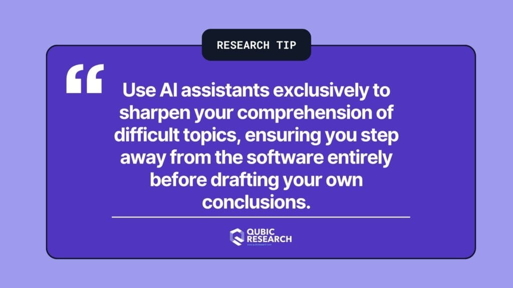 Research Tip - How to Use AI Without Plagiarism